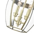 Livex Lighting Monterey Outdoor Wall Lantern in Antique Brass