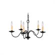 Livex Lighting Heritage Chandelier in Black