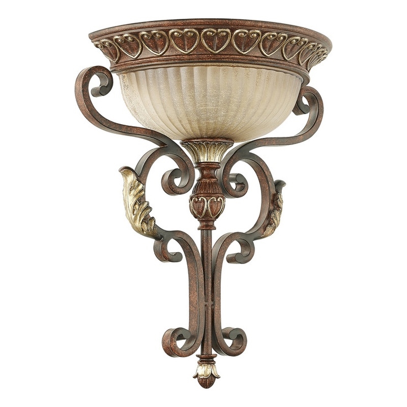 Livex Lighting Villa Verona Wall Sconce in Verona Bronze