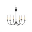 Livex Lighting Heritage Chandelier in Black