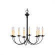 Livex Lighting Heritage Chandelier in Black