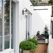 Livex Lighting Westover 2-Light Brass Outdoor Wall Lantern in Black