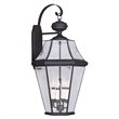 Livex Lighting Georgetown Outdoor Wall Lantern in Bronze