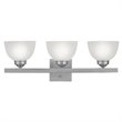 Livex Lighting Somerset Bath 3 Light in Brushed Nickel