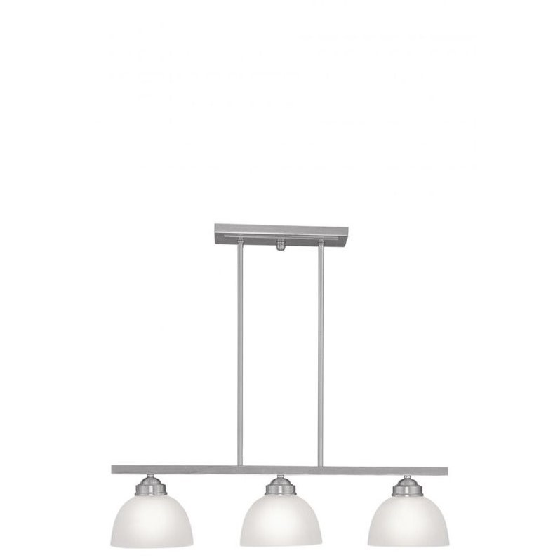Livex Lighting Somerset Island in Brushed Nickel