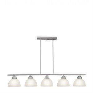 Livex Lighting Somerset Island in Brushed Nickel
