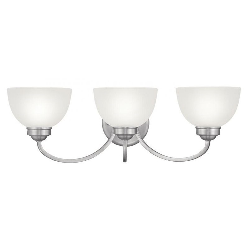 Livex Lighting Somerset Bath Light in Brushed Nickel