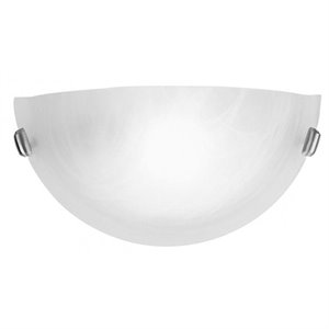 Livex Lighting Oasis Wall Sconce in Brushed Nickel