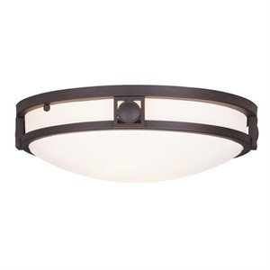 Livex Lighting Titania Ceiling Mount in Bronze