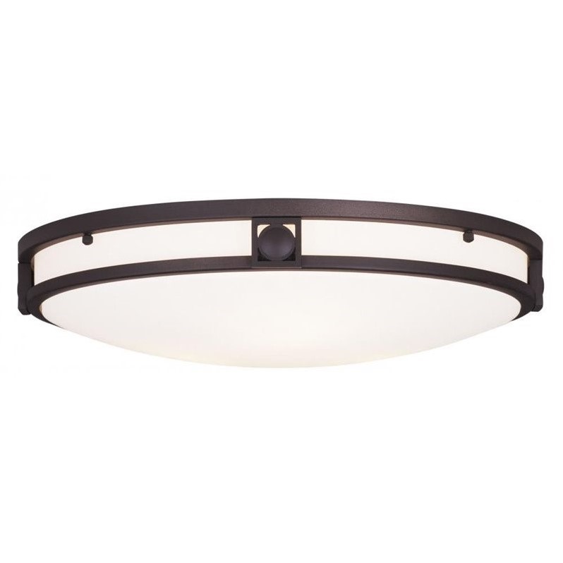 Livex Lighting Titania Ceiling Mount in Bronze