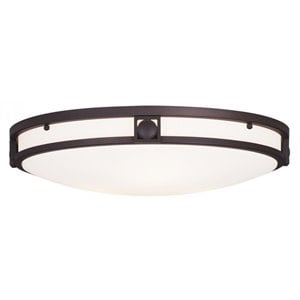 Livex Lighting Titania Ceiling Mount in Bronze