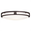 Livex Lighting Titania Ceiling Mount in Bronze
