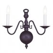 Livex Lighting Williamsburgh Wall Sconce in Bronze
