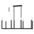 Livex Lighting Alpine Linear Chandelier in Bronze