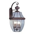 Livex Lighting Monterey Outdoor Wall Lantern in Bronze