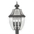 Livex Lighting Monterey Outdoor Post Head in Black