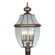 Livex Lighting Monterey Outdoor Post Head in Bronze