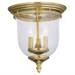 Livex Lighting Legacy Ceiling Mount in Polished Brass