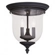 Livex Lighting Legacy Ceiling Mount in Black