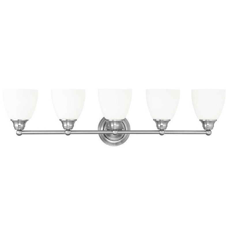Livex Lighting Somerville Bath Light in Brushed Nickel