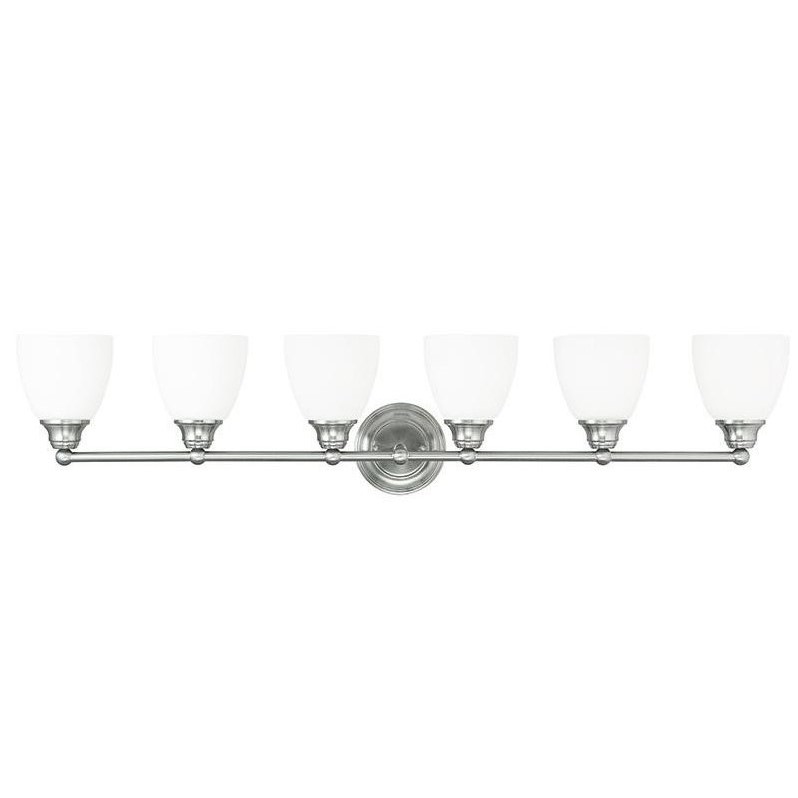 Livex Lighting Somerville Bath Light in Brushed Nickel