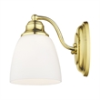 Livex Lighting Somerville Wall Sconce in Polished Brass