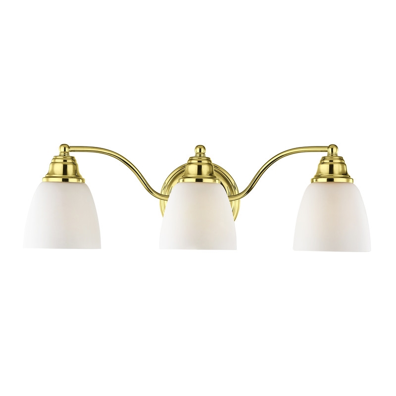 Livex Lighting Somerville Bath Light in Polished Brass