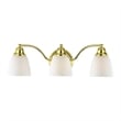 Livex Lighting Somerville Bath Light in Polished Brass