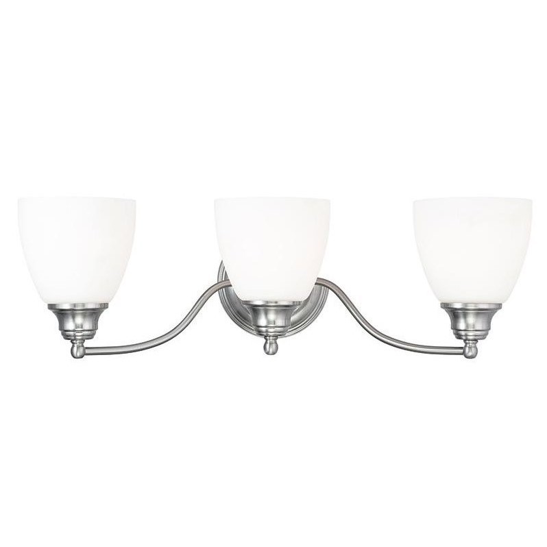 Livex Lighting Somerville Bath Light in Brushed Nickel