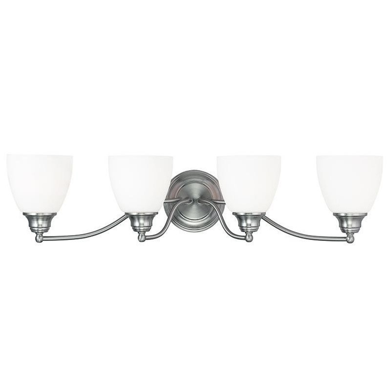 Livex Lighting Somerville Bath Light in Brushed Nickel
