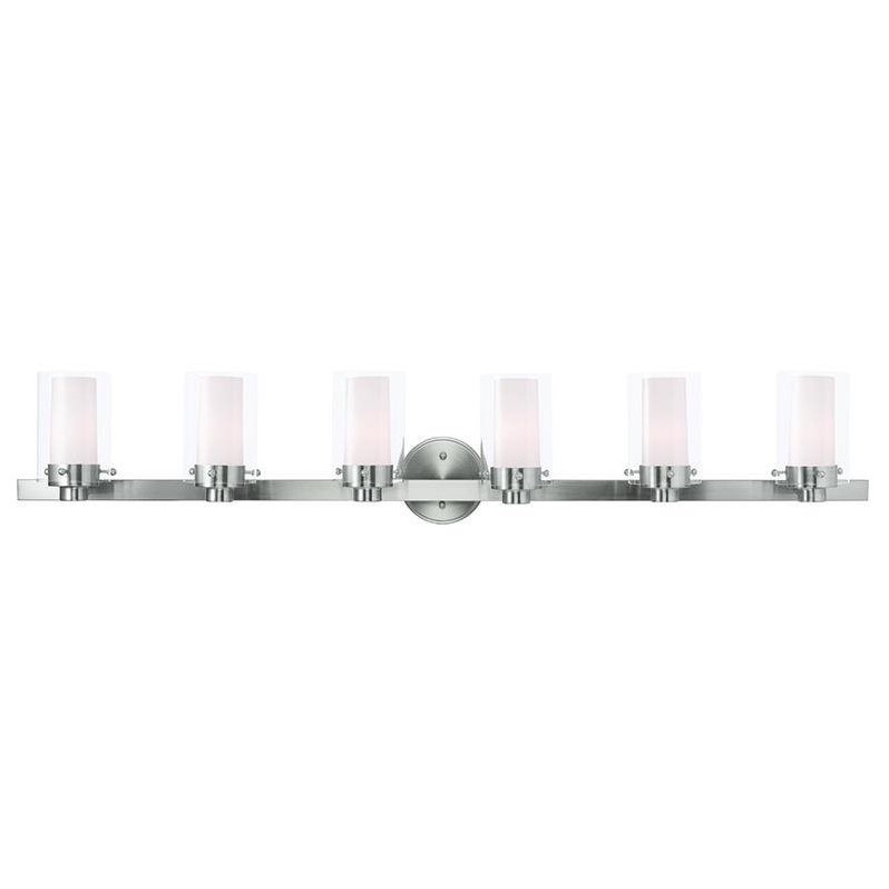 Livex Lighting Manhattan Bath Light in Brushed Nickel