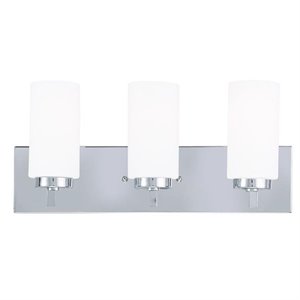 Livex Lighting West Lake Bath Light in Chrome