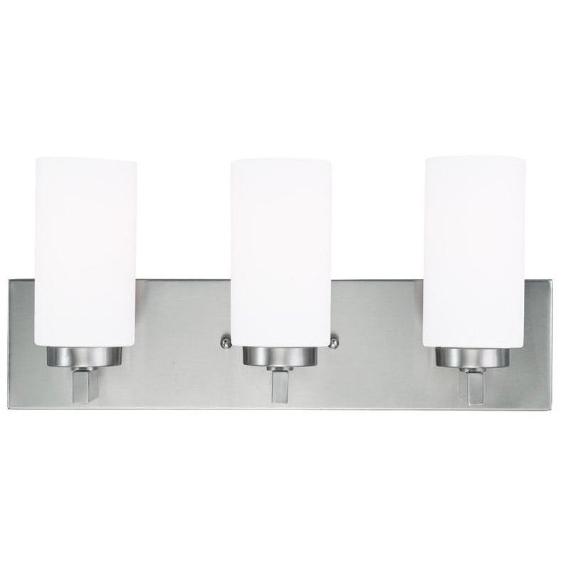 Livex Lighting West Lake Bath Light in Brushed Nickel