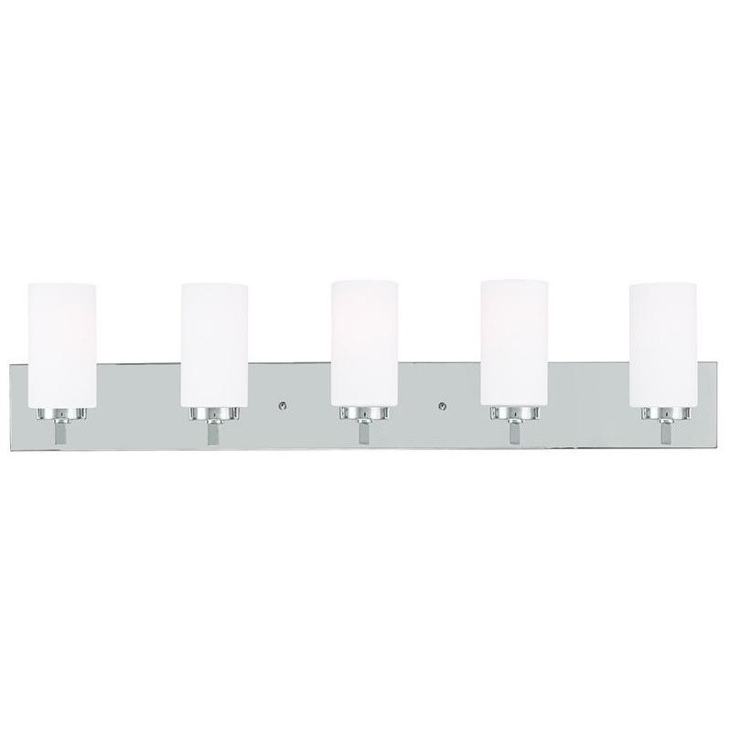 Livex Lighting West Lake Bath Light in Chrome