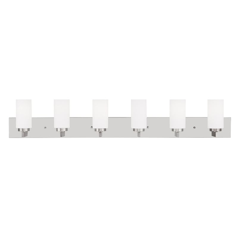 Livex Lighting West Lake Bath Light in Brushed Nickel
