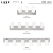 Livex Lighting West Lake Bath Light in Brushed Nickel