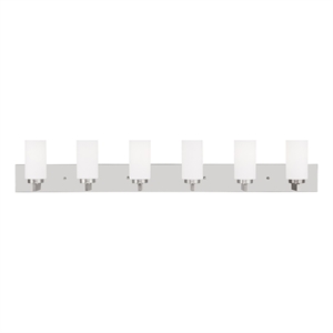 Livex Lighting West Lake Bath Light in Brushed Nickel