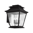 Livex Lighting Hathaway Outdoor Wall Lantern in Black