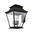 Livex Lighting Hathaway Outdoor Wall Lantern in Black