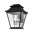 Livex Lighting Hathaway Outdoor Wall Lantern in Black