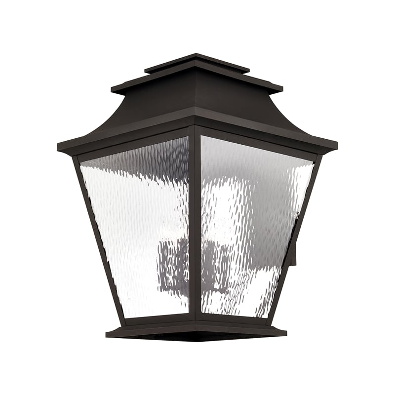 Livex Lighting Hathaway Outdoor Wall Lantern in Bronze