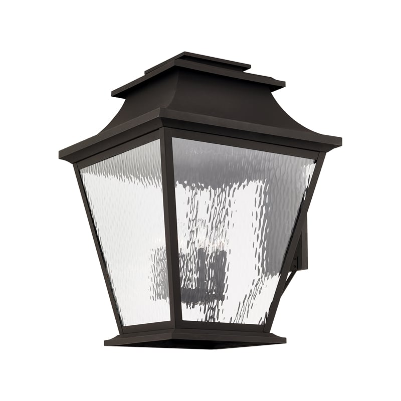 Livex Lighting Hathaway Outdoor Wall Lantern in Bronze