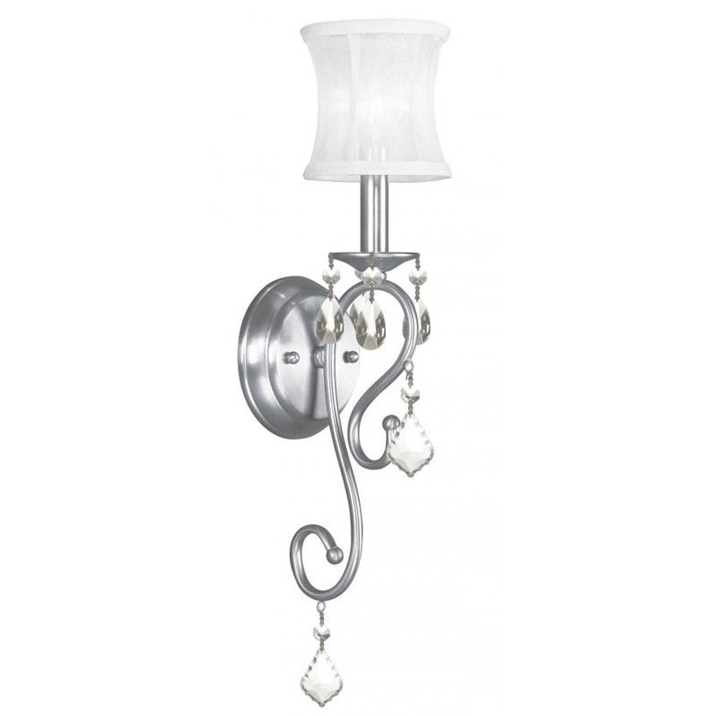 Livex Lighting Newcastle Wall Sconce in Brushed Nickel