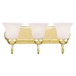 Livex Lighting Riviera Bath Light in Polished Brass