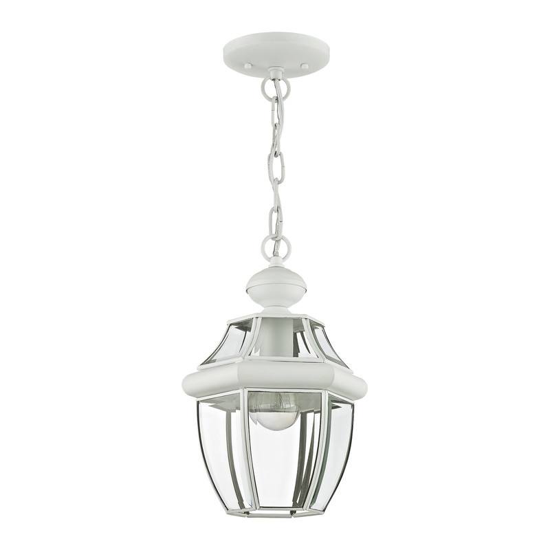 Livex Lighting 1 Light White Outdoor Lantern