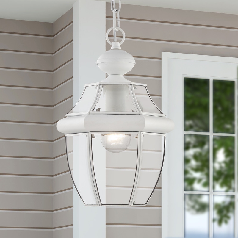 Livex Lighting 1 Light White Outdoor Lantern