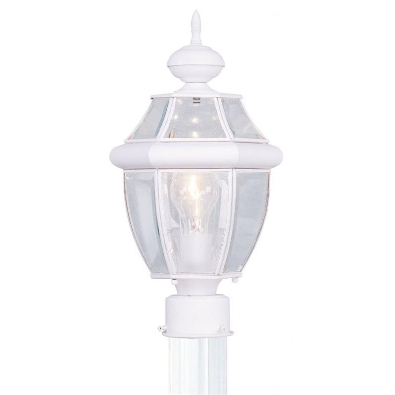 Livex Lighting Monterey Outdoor Post Head in White