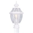 Livex Lighting Monterey Outdoor Post Head in White
