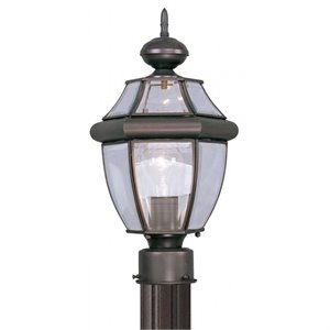 Livex Lighting Monterey Outdoor Post Head in Bronze