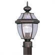 Livex Lighting Monterey Outdoor Post Head in Bronze